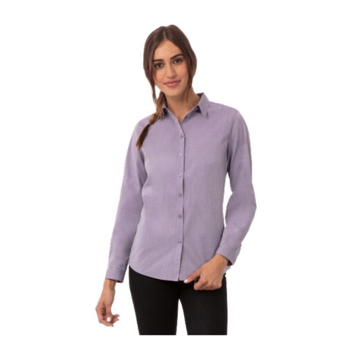 Womens Modern Chambray Dress Shirt Thumbnail