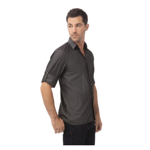 Detroit Long Sleeve Denim Shirt Thumbnail