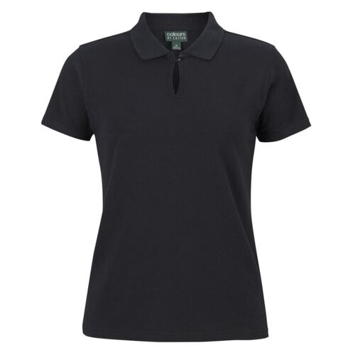 Womens C Of C Cotton Short Sleeve Stretch Polo Thumbnail