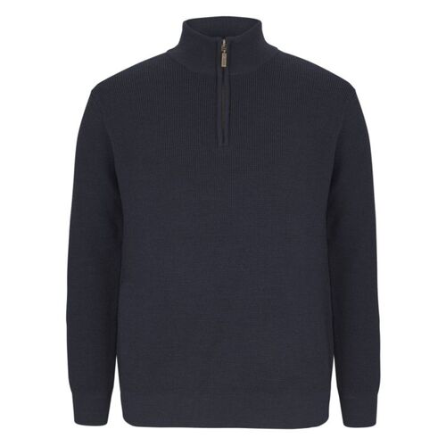 Mens Chunky Half Zip Jumper Thumbnail