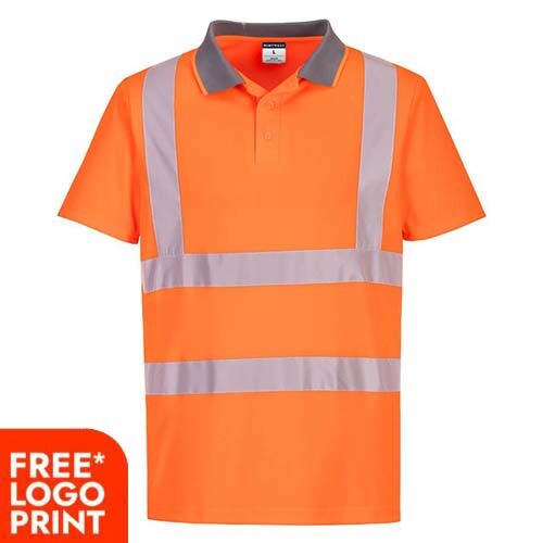 Hi-Vis Polo Short Sleeve Shirt (6 Pack) Thumbnail