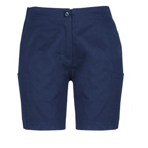 Womens Multi Pocket Stretch Twill Short Thumbnail