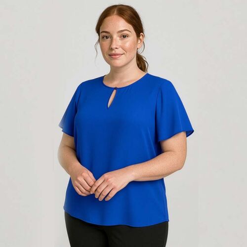 Womens Vienna Short Sleeve Blouse Thumbnail