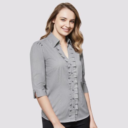 Women Edge 3/4 Sleeve Shirt Thumbnail