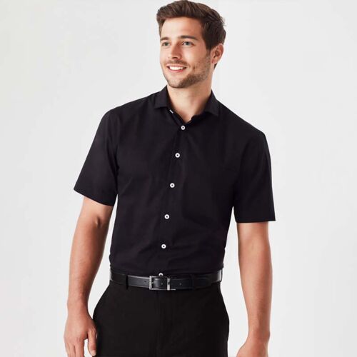 Mens Charlie Classic Fit Short Sleeve Shirt Thumbnail