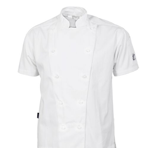 Mens Traditional Chef Jacket Short Sleeve Thumbnail