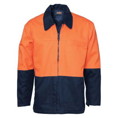 Mens HiVis Two Tone Protect or Drill Jacket Thumbnail