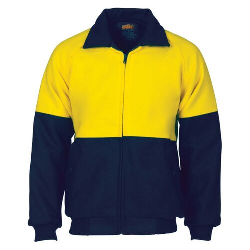 Mens HiVis Two Tone Bluey Bomber Jacket Thumbnail