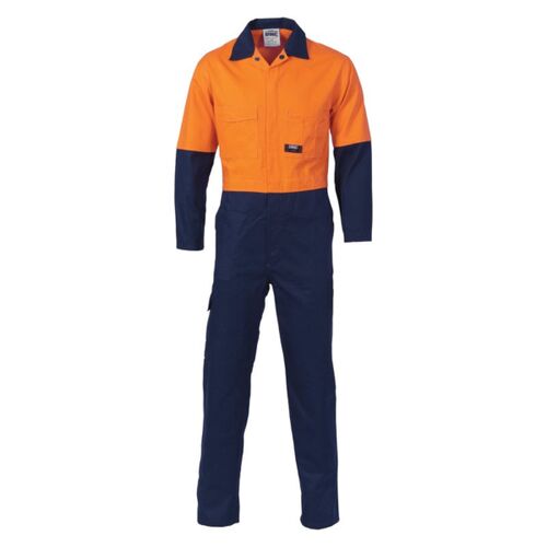 Mens Hi Vis Cool-Breeze Cotton Coverall Thumbnail
