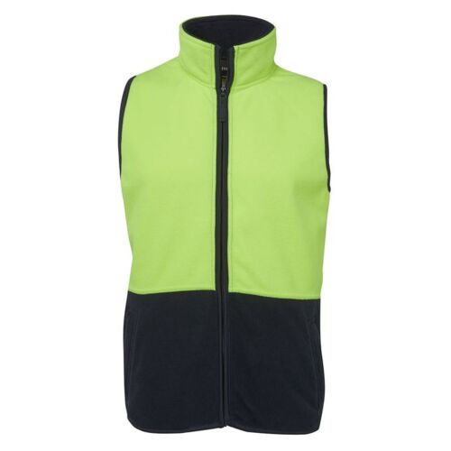 Mens Hi Vis Polar Vest Thumbnail